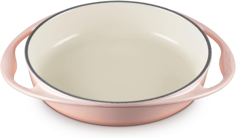 Plato tarta Tatin hierro fundido esmaltado 2qt Pêche