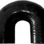 Manguera silicona codo 3" 180 grados reforzada 4 capas