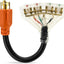 Cable adaptador RV 30A a 20A L14-30P a 5-15R