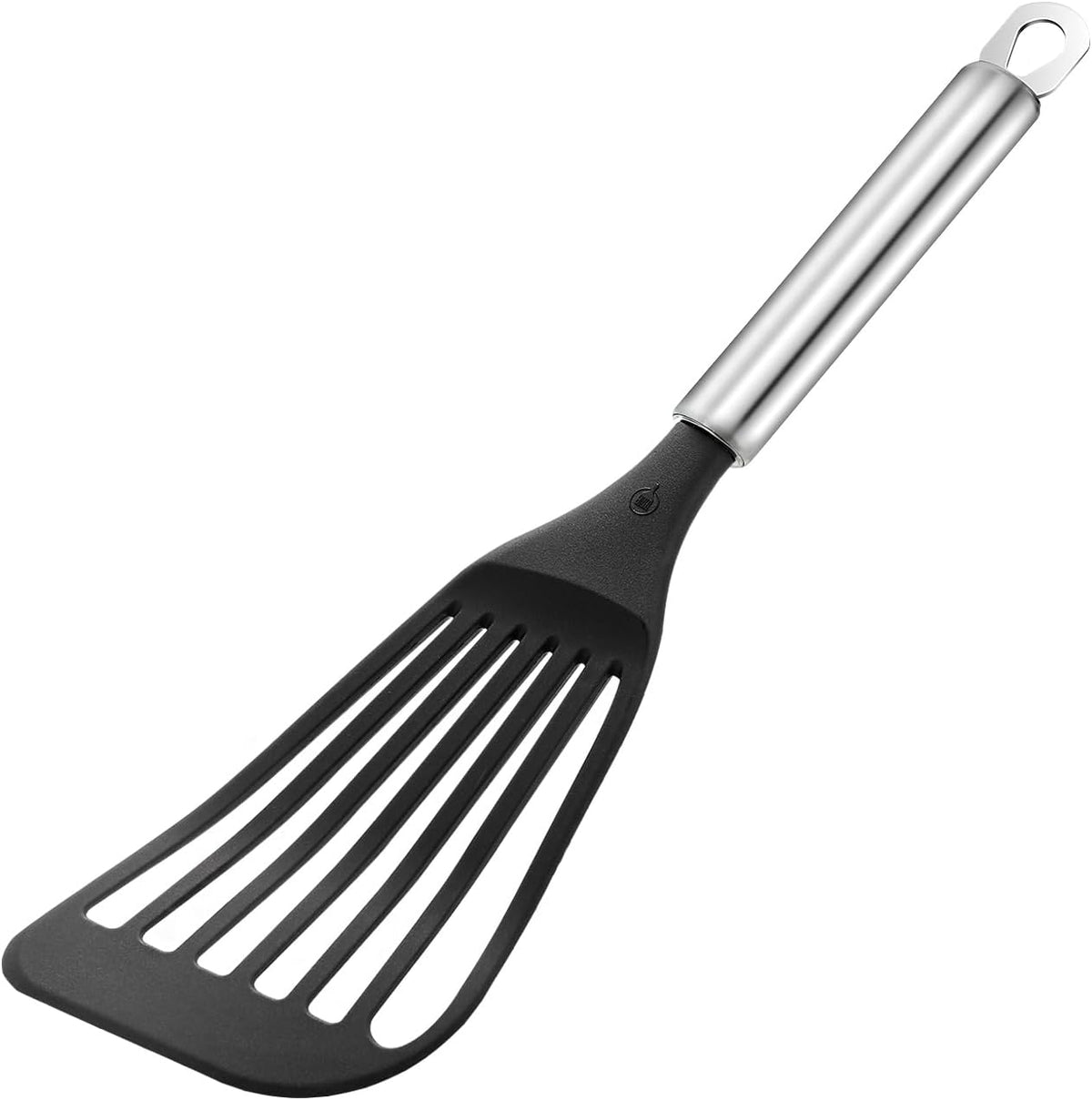 Espátula de pescado ranurada de nailon cocina