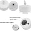 Velas LED sin llama pack 50 luz blanca cálida Halloween