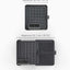 Escurridor platos acero inox 2 pzas gris
