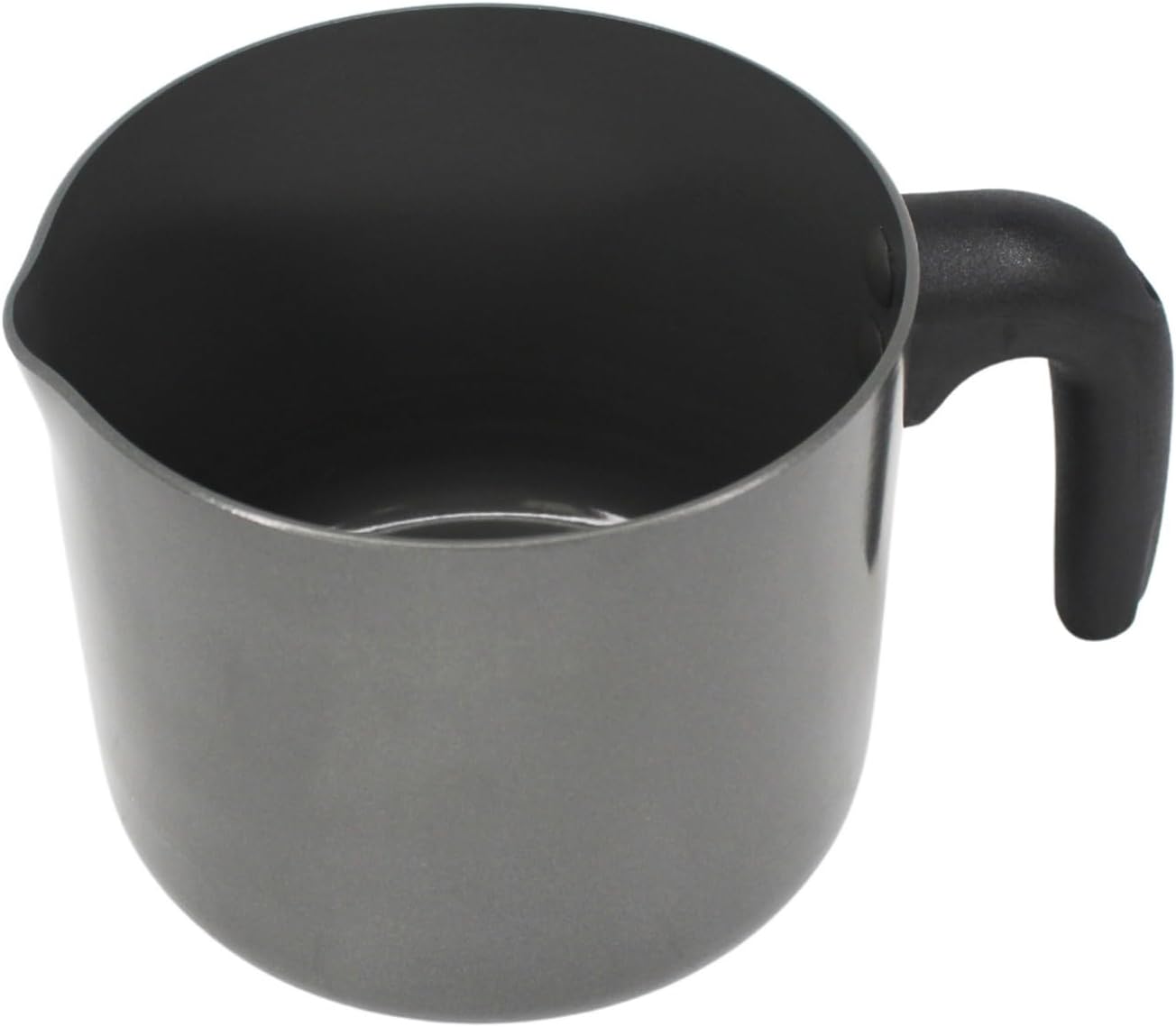 Olla leche antiadherente cerámica 1.3qt gris