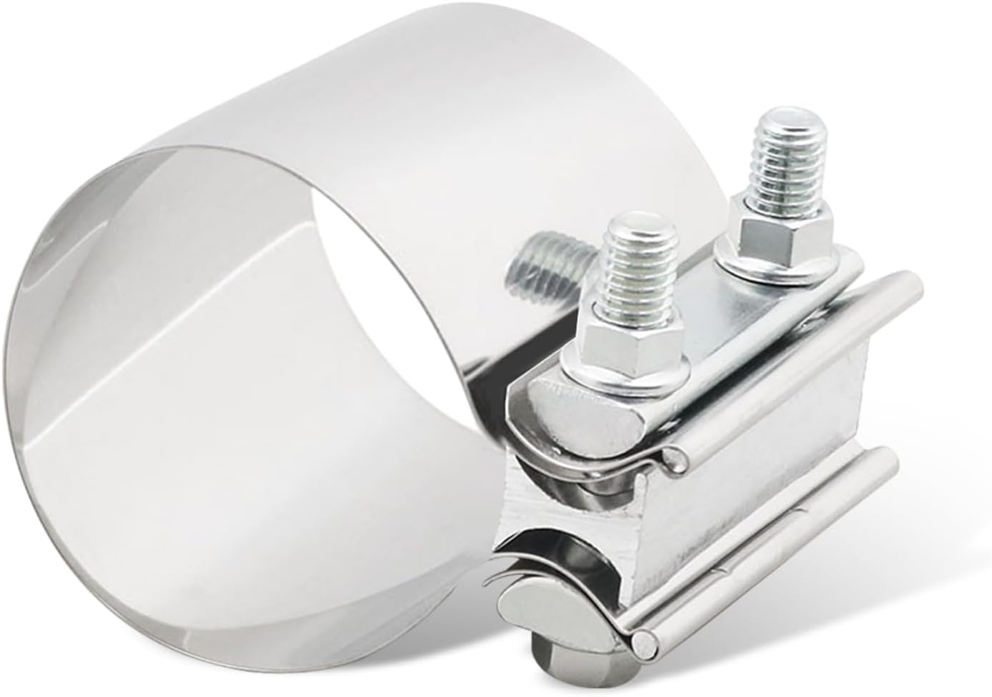 Abrazadera acero inox para junta 4pulg automóvil