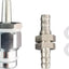 Conector cubo latón ordeñadora repuesto metal