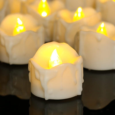 Velas LED con temporizador 12 pack votivas para decoración hogar