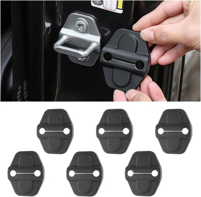 6 Cubiertas Cerradura Puerta Jeep Wrangler JLU JL 2018-25