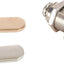 Cerradura compartimento giro pulgar resistente 1-1/8pulg beige