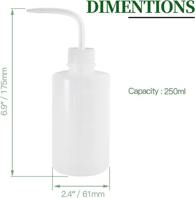2 Botellas Plástico Regadera 8.5oz Interior
