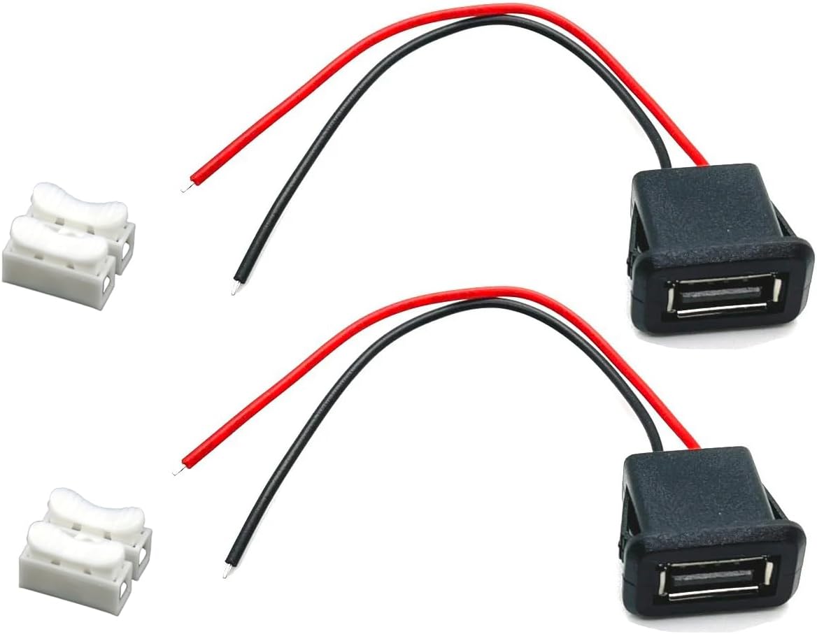 Cable USB 2.0 5V 3A conector empotrado para reparación