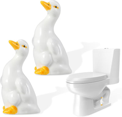 2 Fundas Inodoro Pato Tapas Cerámica Piezas Repuesto Regalo