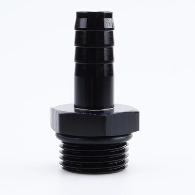 10 Adaptadores lengüeta 3/8" manguera aluminio negro