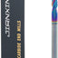 Fresa carburo 1/8pulg 2 flautas DLC para aluminio y plástico