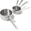 Juego tazas medidoras acero inox apilable