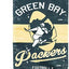 Almohada Green Bay Packers vintage lino