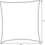 Cojín cuadrado para asiento piscina 20x20pulg
