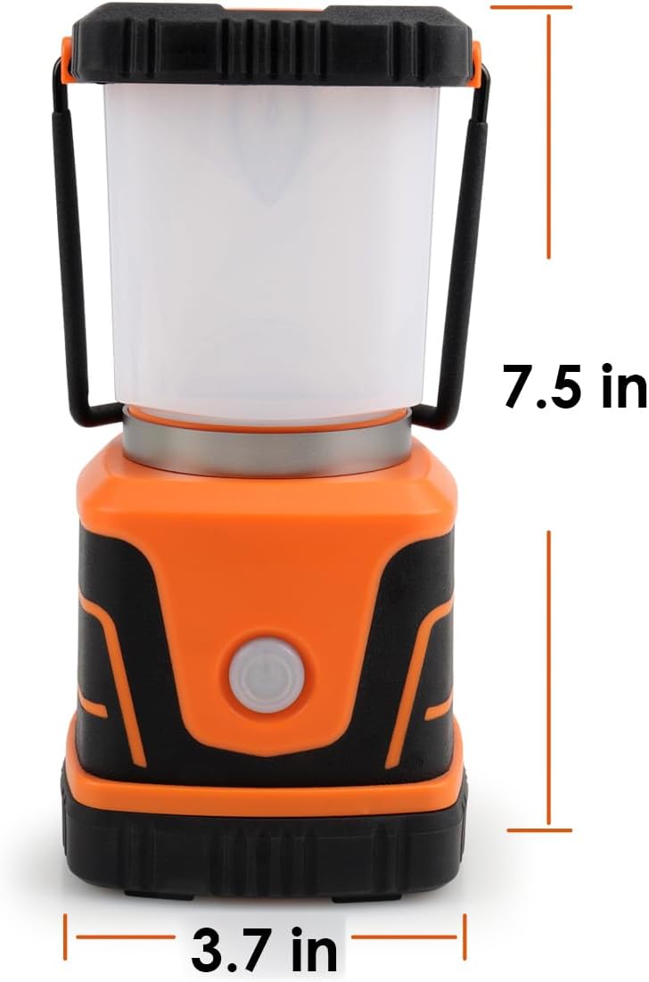 Lámpara LED campamento 1500lm 4 modos luz regulable