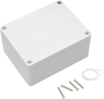 Caja conexiones plástico ABS IP65 impermeable gris 4.52x3.54x2.16pulg