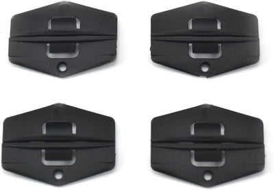 Clips guía vidrio puerta delantera GM 4 Pzas