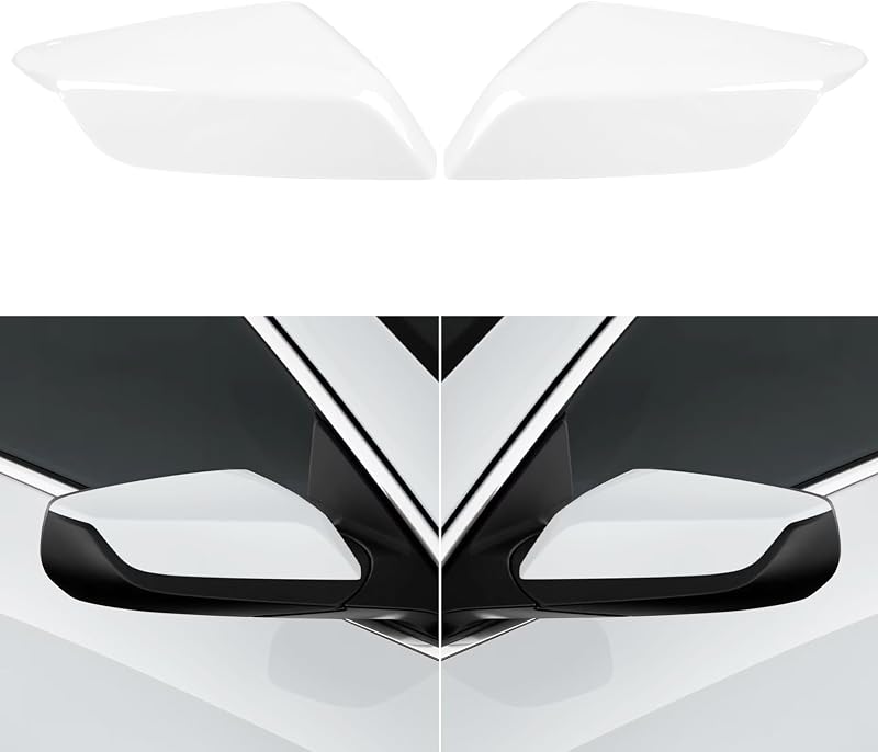 Tapas espejo Chevy Malibu 2017-21 9ª gen súper blanco