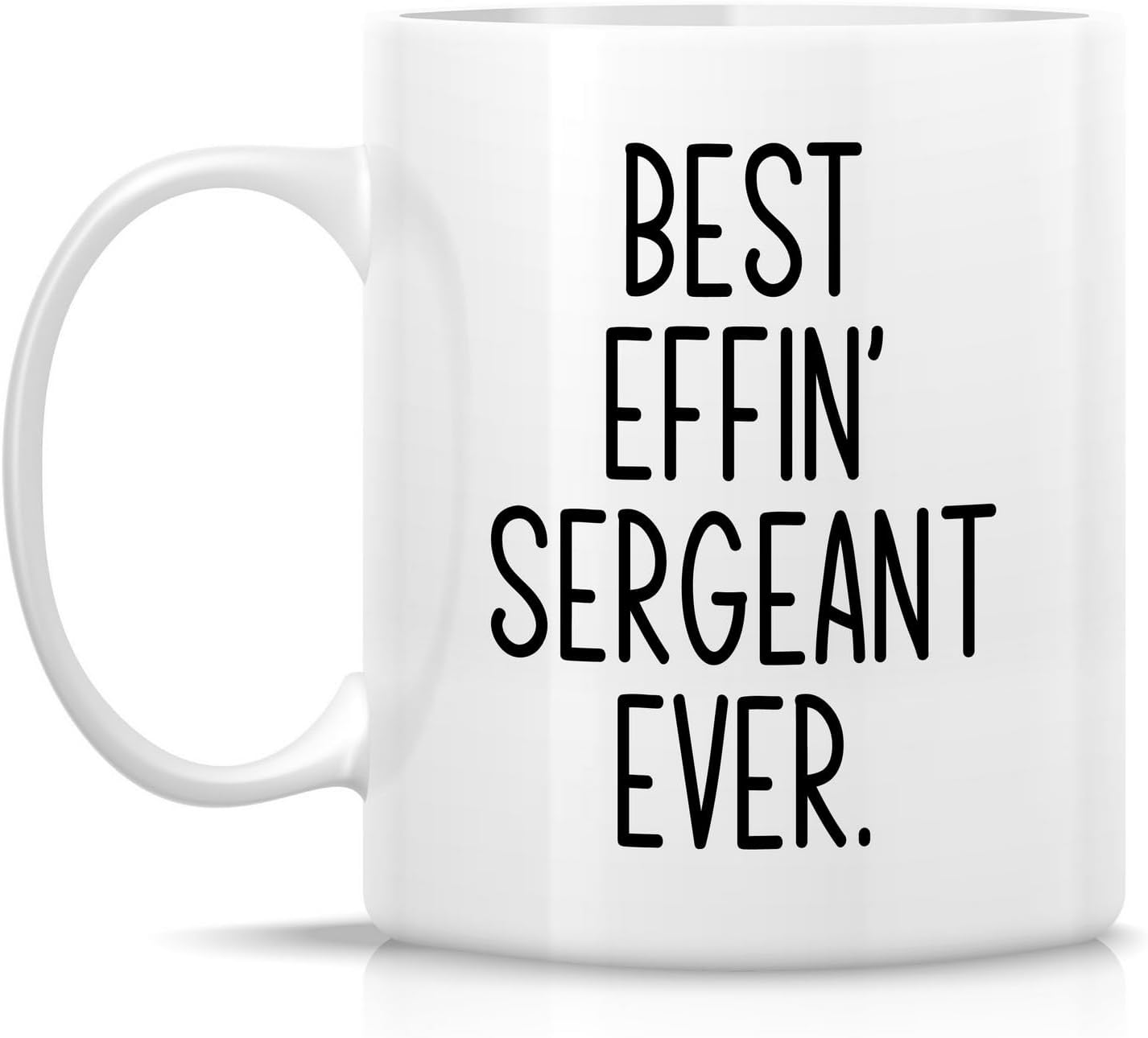 Taza cerámica 11oz para sargentos ejército regalo cumpleaños