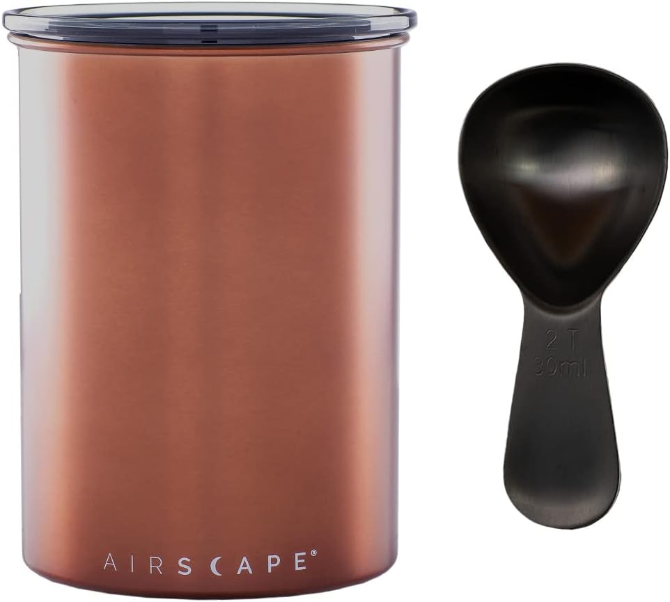 Pack recipiente café acero inox tapa hermética