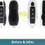 Funda llavero repuesto 3 pzas compat Porsche MK1 blanco