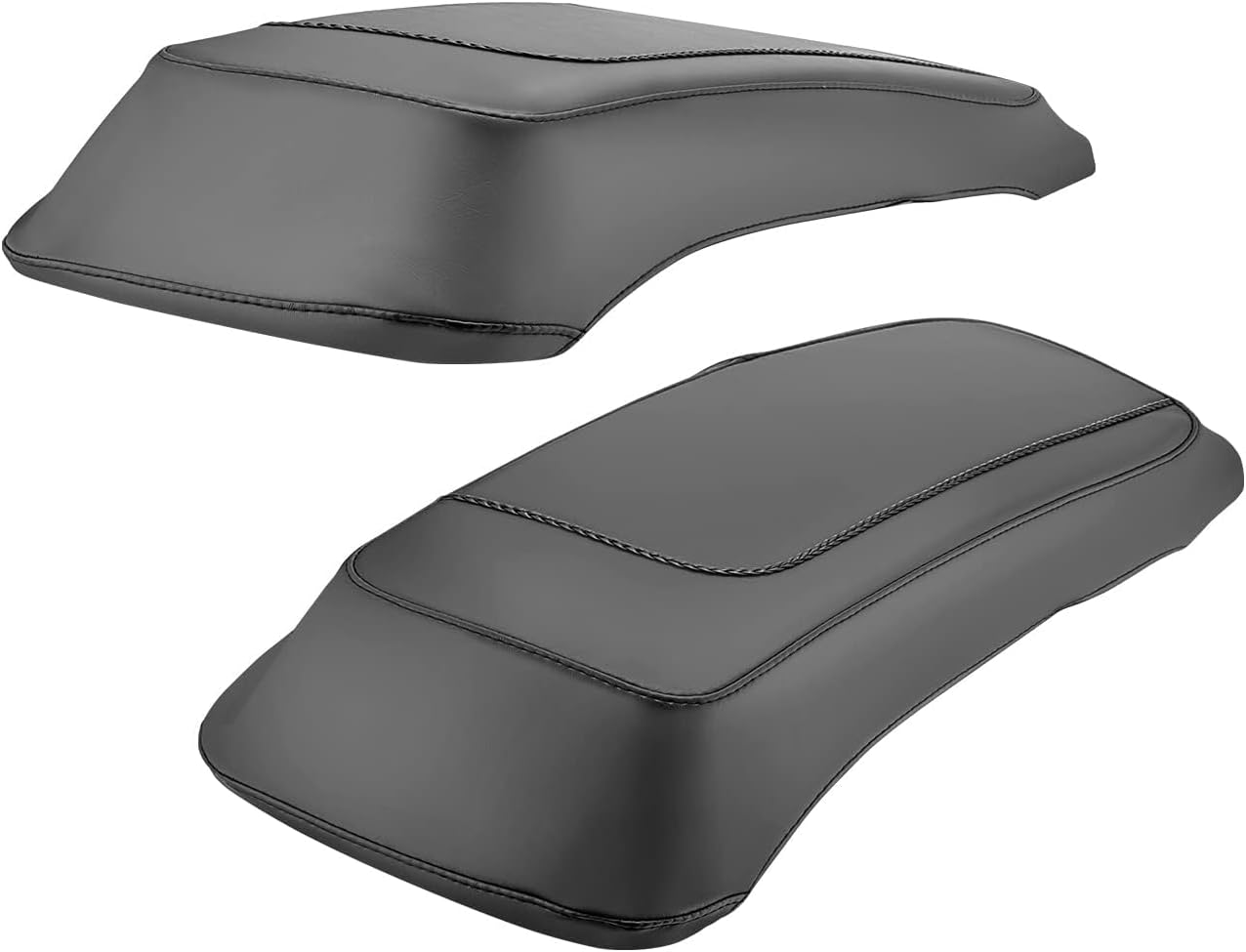 Fundas cuero PU para tapa altavoz alforja Harley Touring