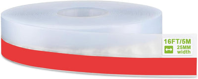 Tira silicona puerta ducha 16.4ft transparente 0.984in