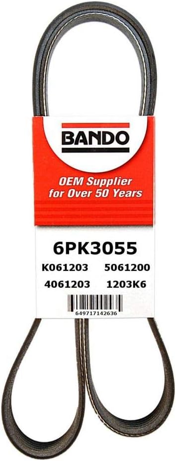 Correa Serpentina OEM 6PK3055 para Motores de Auto y Camión