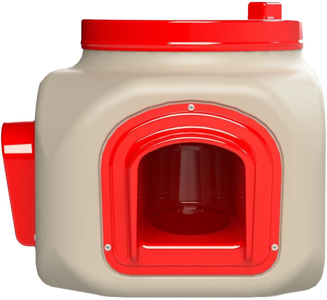 Comedero pollos 25lb dispensador automático gravedad