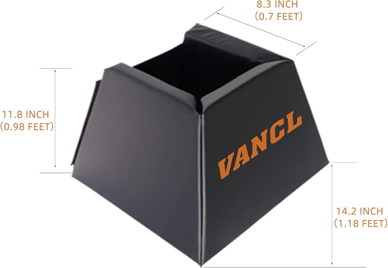Protectores poste baloncesto 6x6 pulg resistentes agua UV