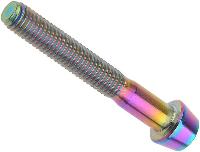 Tornillos Ti Titanio M5x35mm Cabeza Cónica 4 Pzas