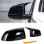 Tapas Espejo BMW 2 Pzas Negro Brillante X3 X4 X5 X6 X7 18-24