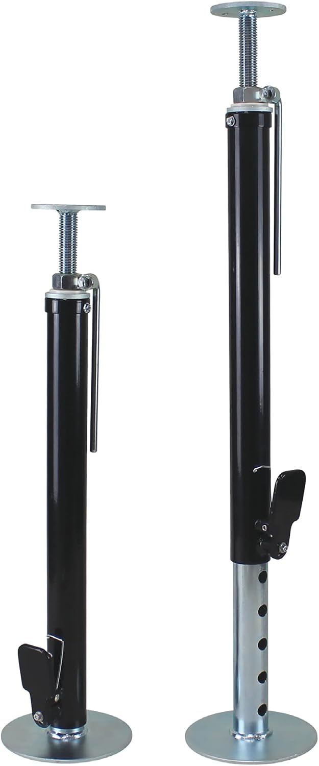 Soporte deslizante RV con patas ajustables 20-46"