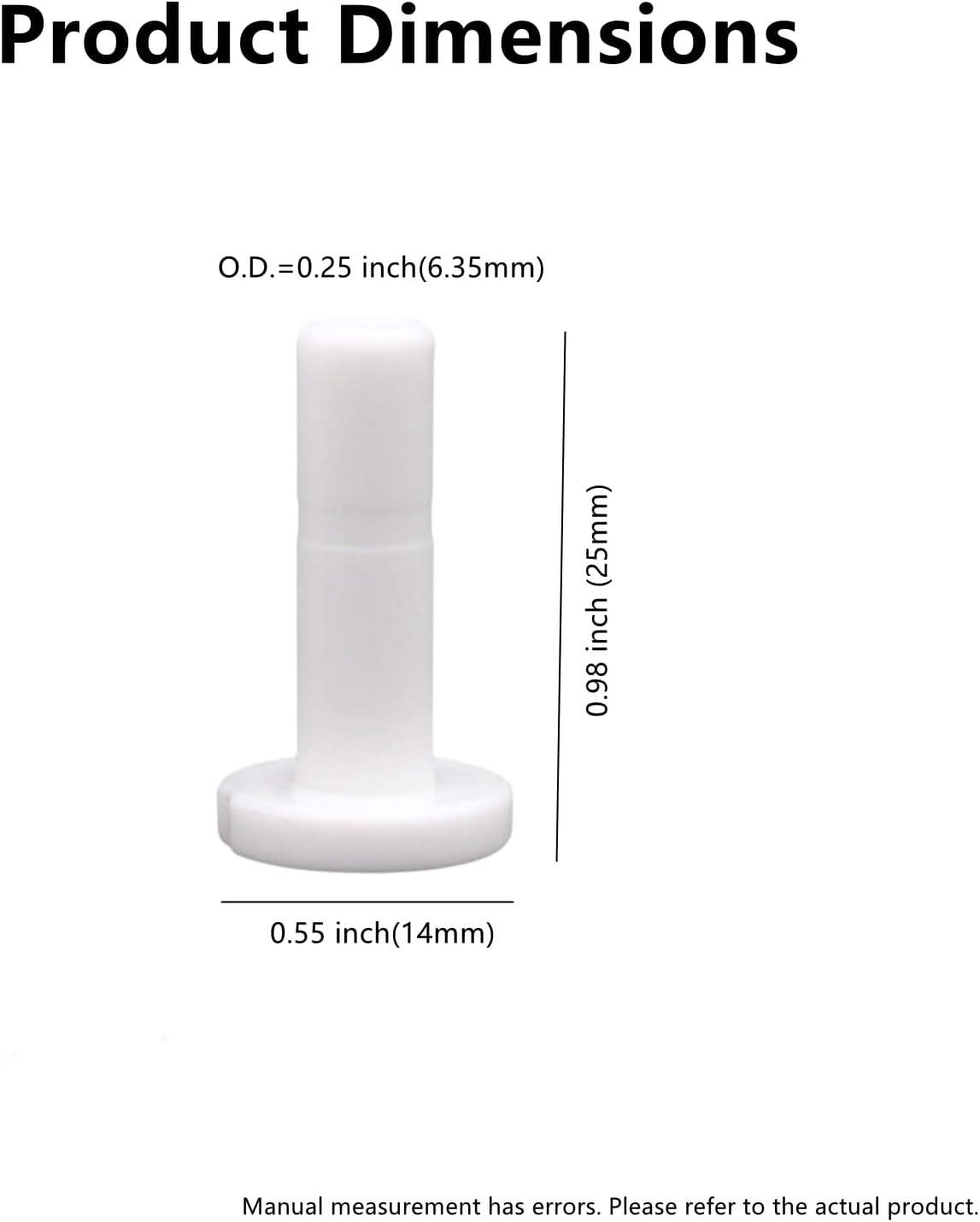 Tapones tubo 1/4pulg para filtro agua ósmosis inversa 10 pzas