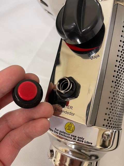 Poste THP quemador arranque rápido acero inox
