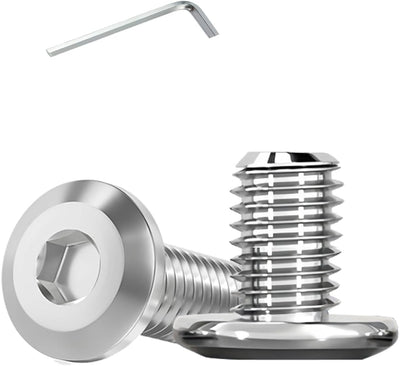 Tornillos hex 1/4-20x3/8 acero inox 304 resistentes