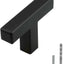 20 Manijas Acero Inox 304 2" para Gabinete Negro Mate