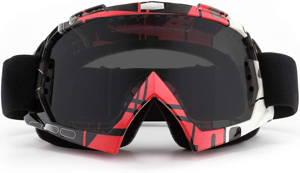 Gafas motocicleta UV400 resistentes viento polvo