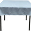 Mantel cuadrado poliéster 58x58pulg azul claro
