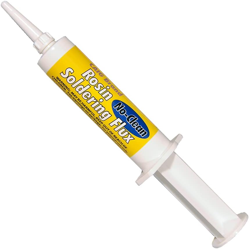 Flux soldadura rosina jeringa 0.28oz pack 1