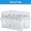 Viales vidrio inyección 3ml sellados transparentes 50 uds