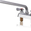 Grifo fregadero comercial 4" boquilla giratoria 12"