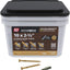 Tornillos madera T-17 nano 10x2.5pulg caja 25lb