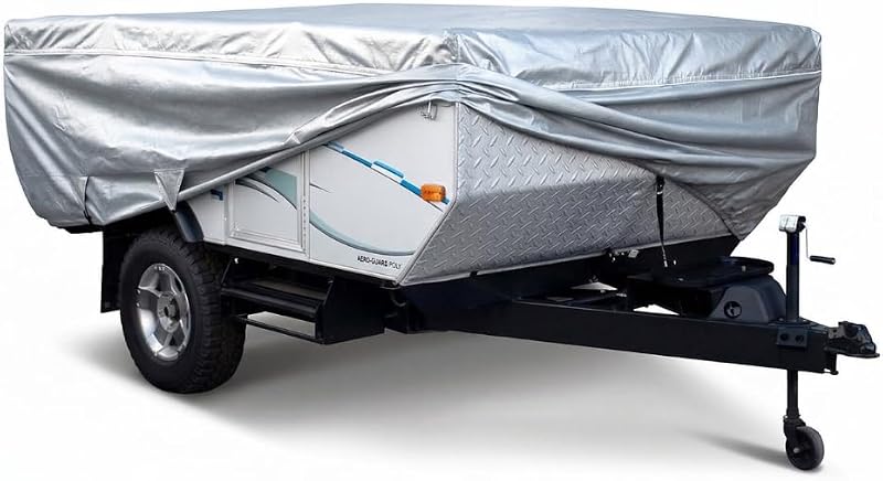 Funda plegable caravana impermeable anti-UV 18-20 ft