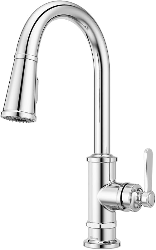 Grifo cocina extraíble montado cubierta 1.8 GPM cromo