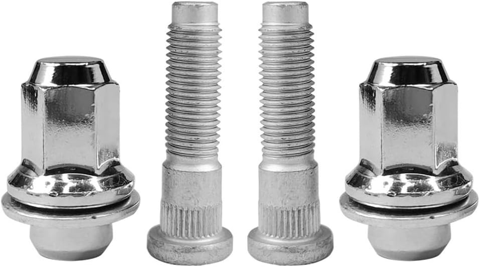 4 Tuercas Rueda M12x1.5 Cromadas Comp Jaguar S-Type XE XF