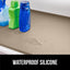 Alfombrilla silicona impermeable cocina baño 34x22"