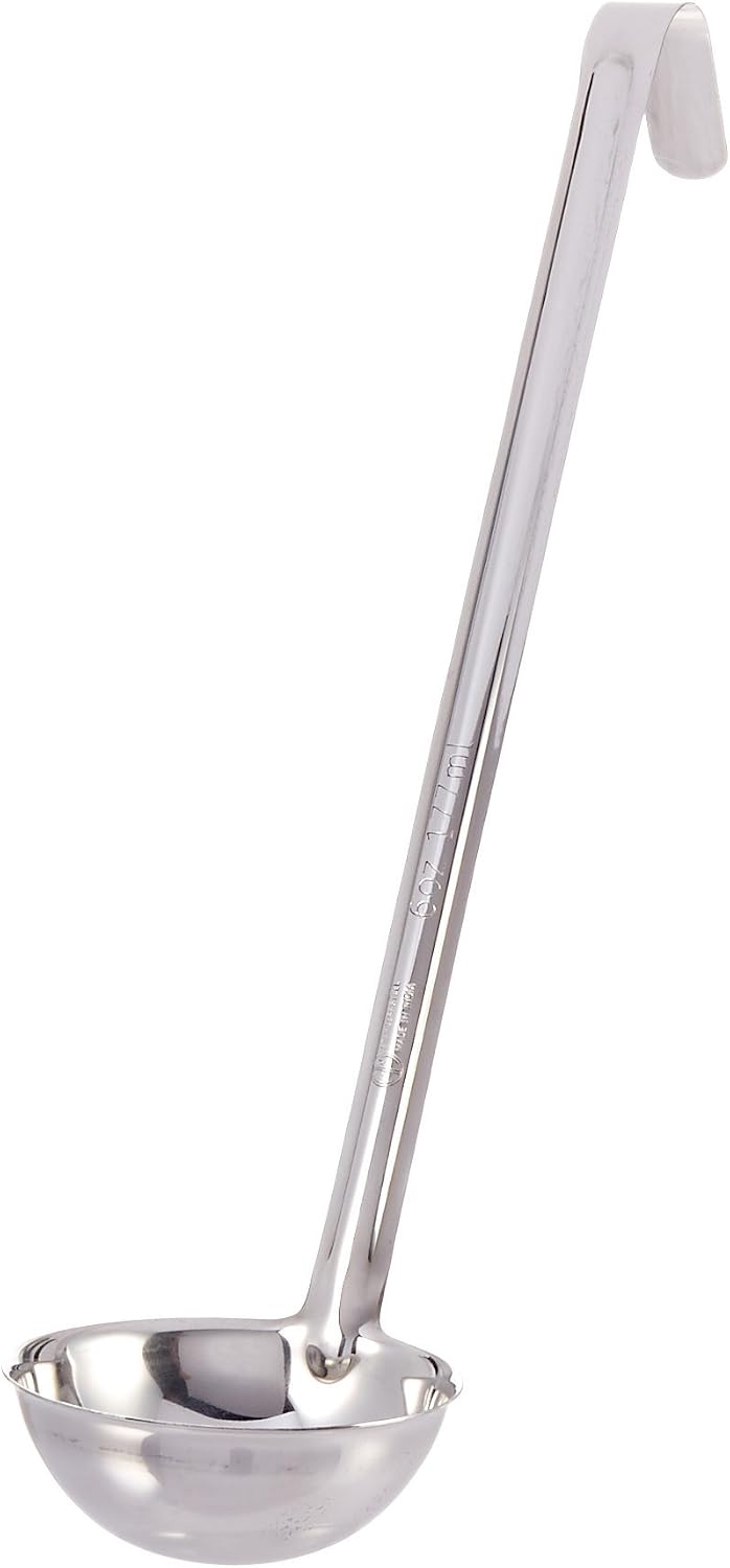 Cucharones 14.5x4pulg color plateado